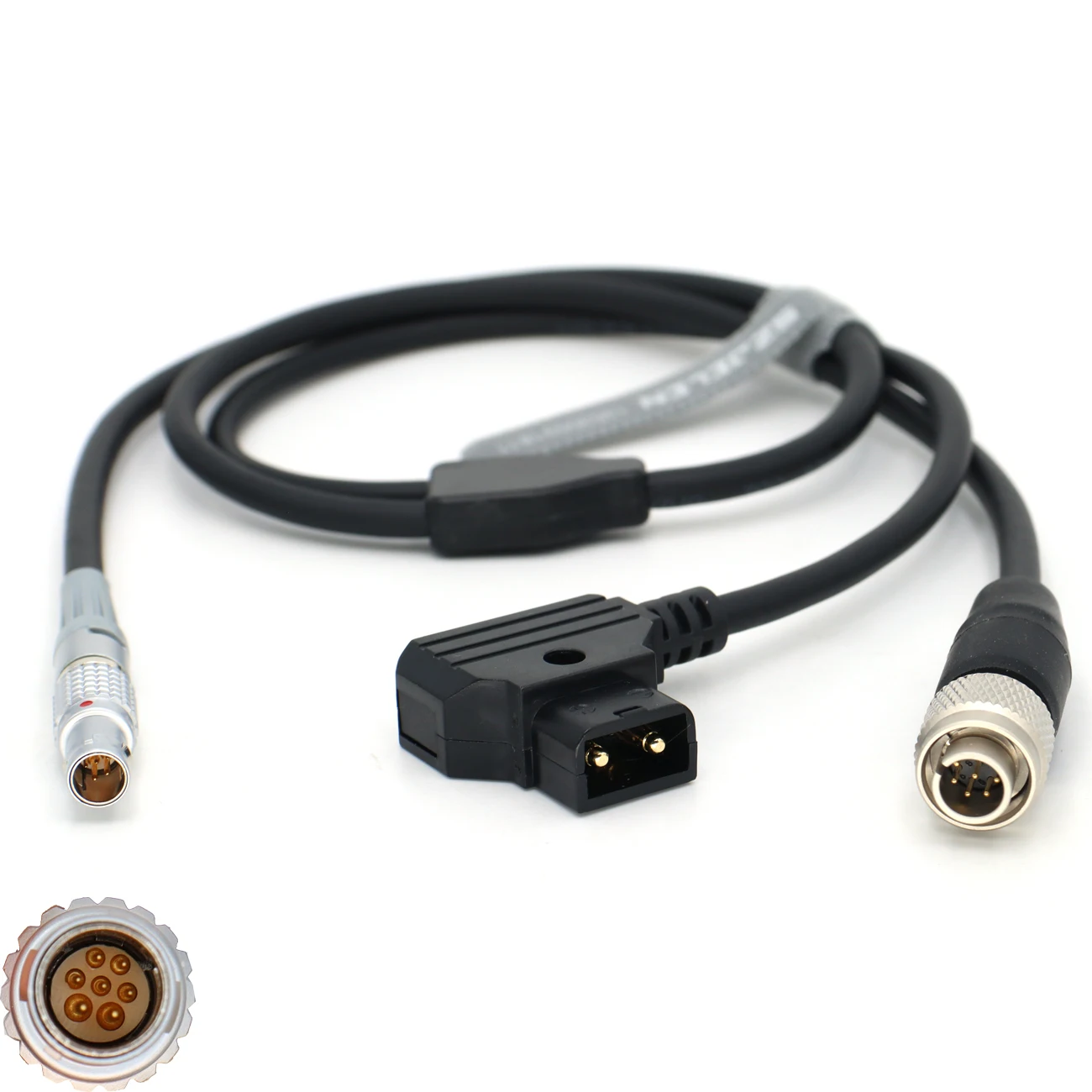 Hot Sale Camera Venice 8pin and D-Tap to ARRI RF HI5 CAM 7pin for Sony F5, F55, Venice camera RUN/STOP cable control line