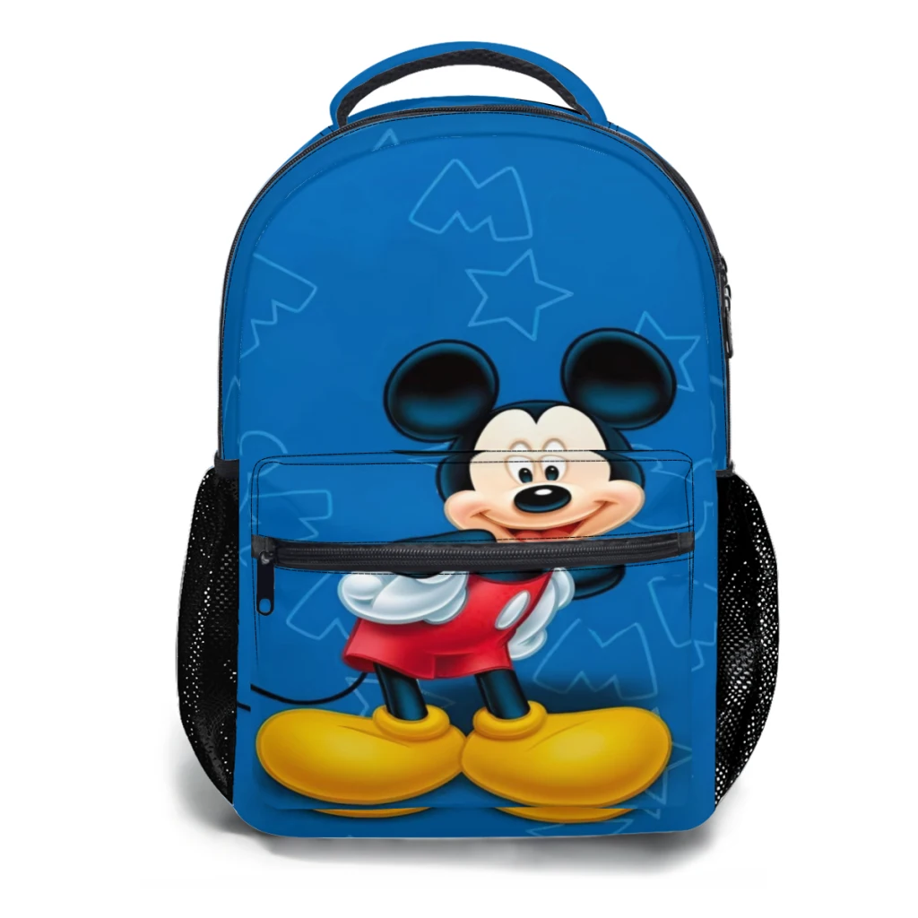 

New Fashionable Mikey Mouse Pattern School Bag Print Backpack 17inch