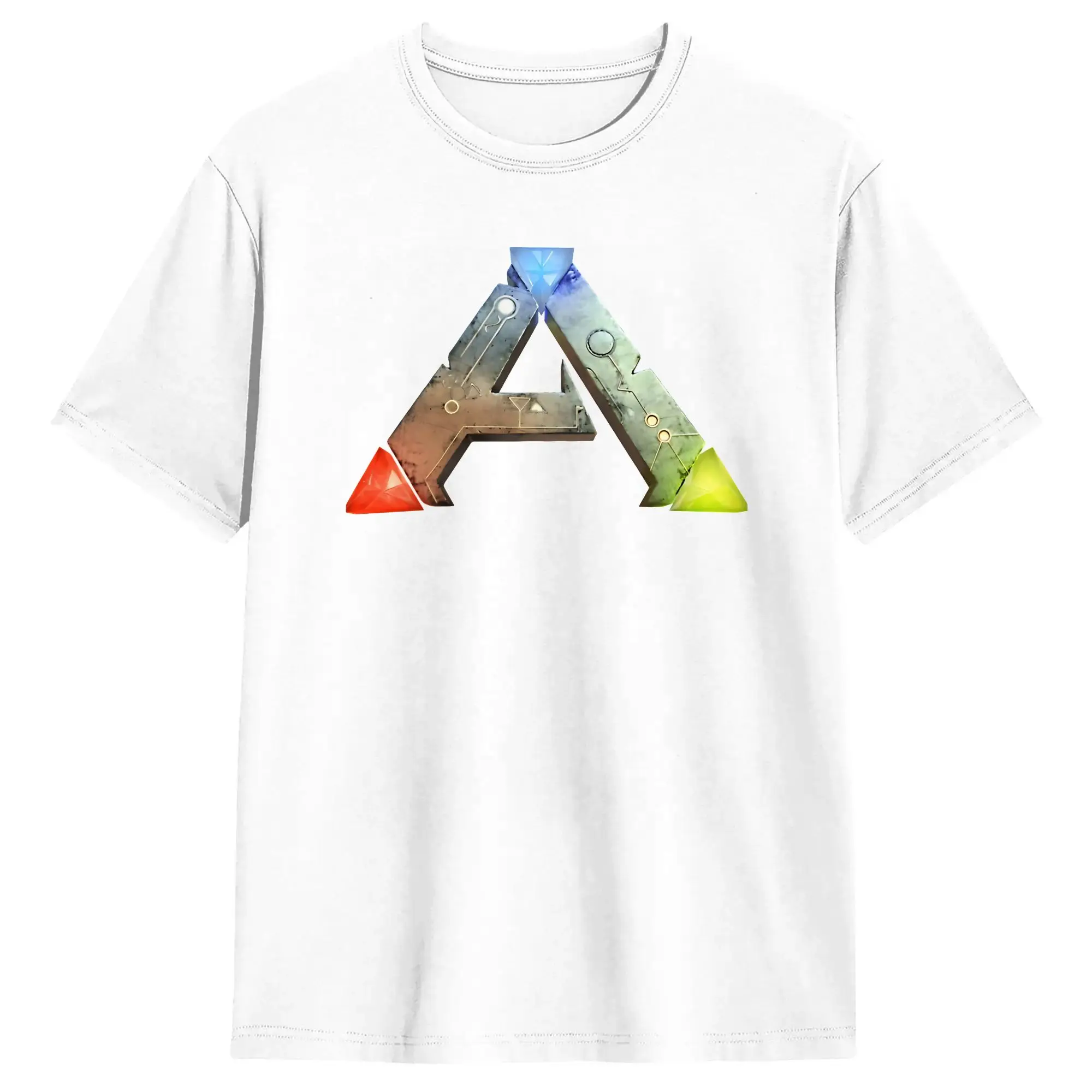 T-shirt streetwear d'été avec logo Ark Survival Evolved, t-shirt en pur coton pour hommes, superbes t-shirts à manches courtes