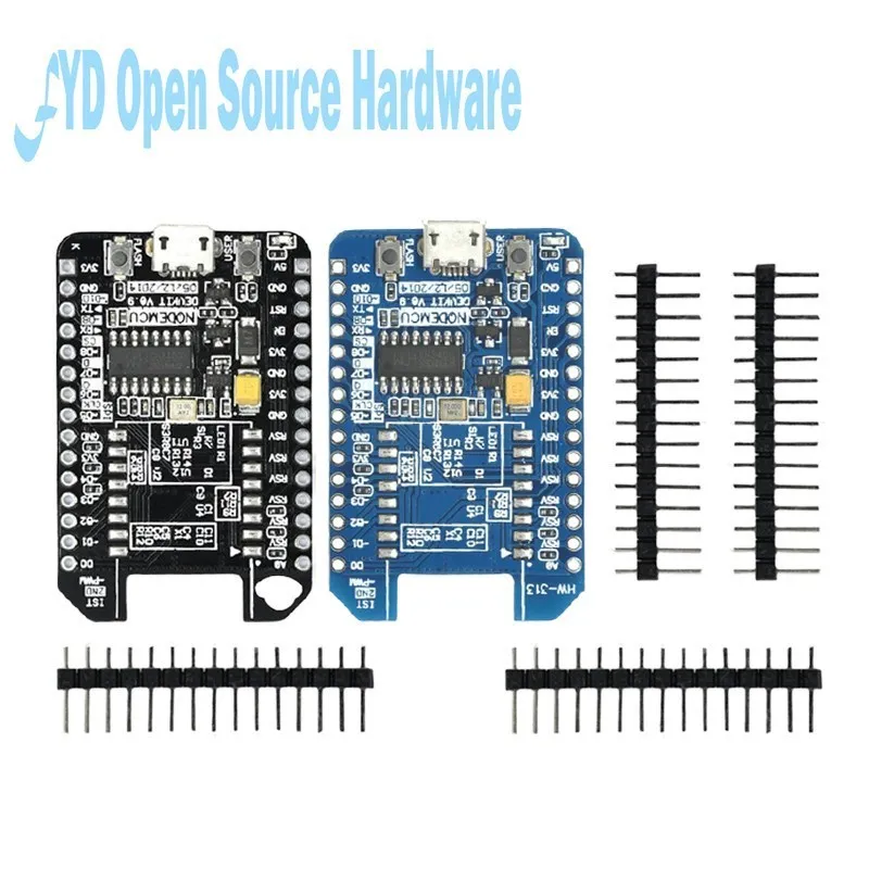 ESP8266 ESP12E ESP12F WIFI Internet Development Board Blue ESP-12E ESP-12F Adapter Compatible For NodeMCU Lua