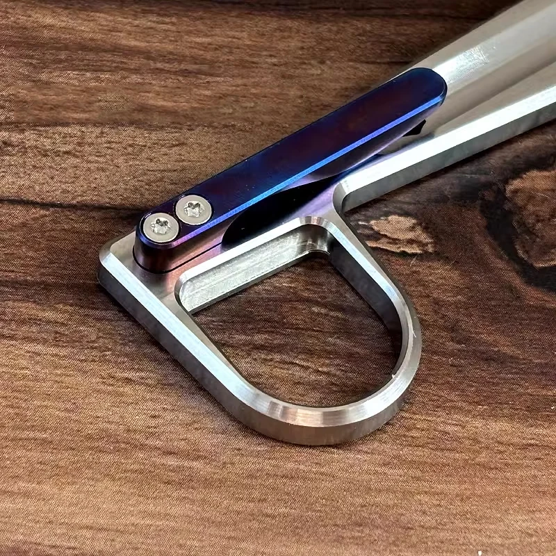 Outdoor Portable EDC Titanium Alloy Pry Bar Tactical Multifunctional Defense Pocket Tool