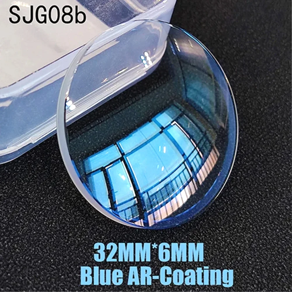 32mm*6mm Double Dome Sapphire Glass Watch Glass Fits SRP777 SRPC25K1 SRPC91 SRPA21 SNA411 SRPB51 SUN019 SUN023 SNA225 Parts