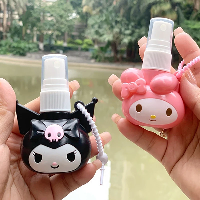 50 مل زجاجة رذاذ سانريو هالو كيتي كورومي ماي ميلودي ترافيل مستحضرات التجميل المحمولة العطور المعبأة في زجاجات