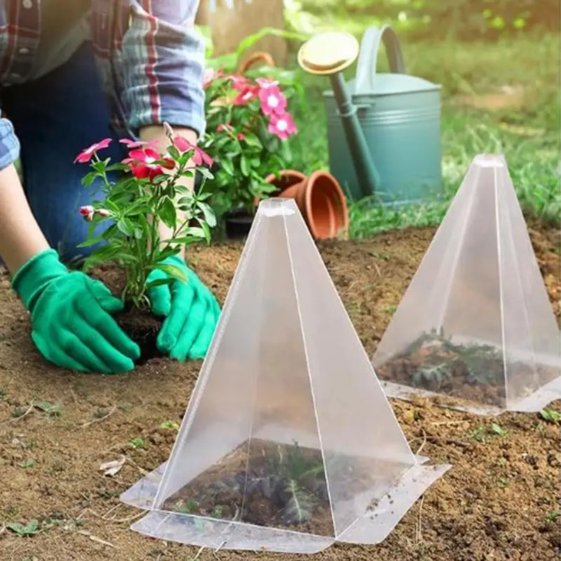 

Garden Cloches For Plants Reusable Plant Protection Cover Weatherproof Light-Transmitting Anti-Scratch Gardening Supplies For