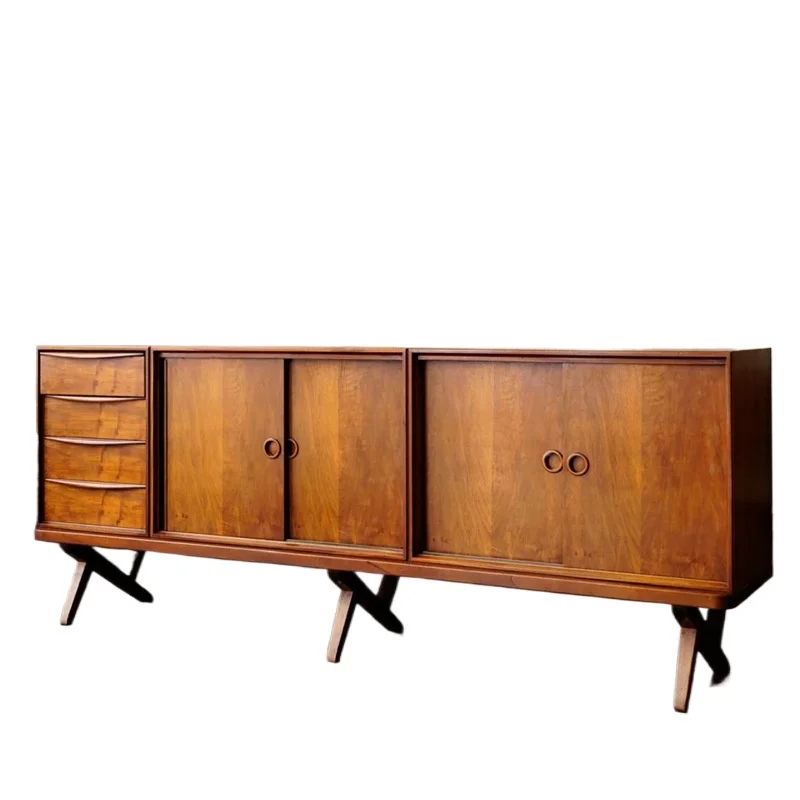 

medieval solid wood storage porch floor decorative cabinet, log wind storage Japanese side storage cabinet