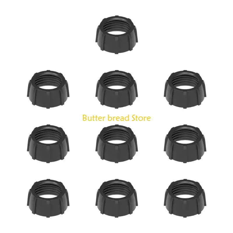W89C 17mm Ball Joint Tightening Nut Plastic Fastener for Universal Phone Holder Car Mount Camera Adapter Part