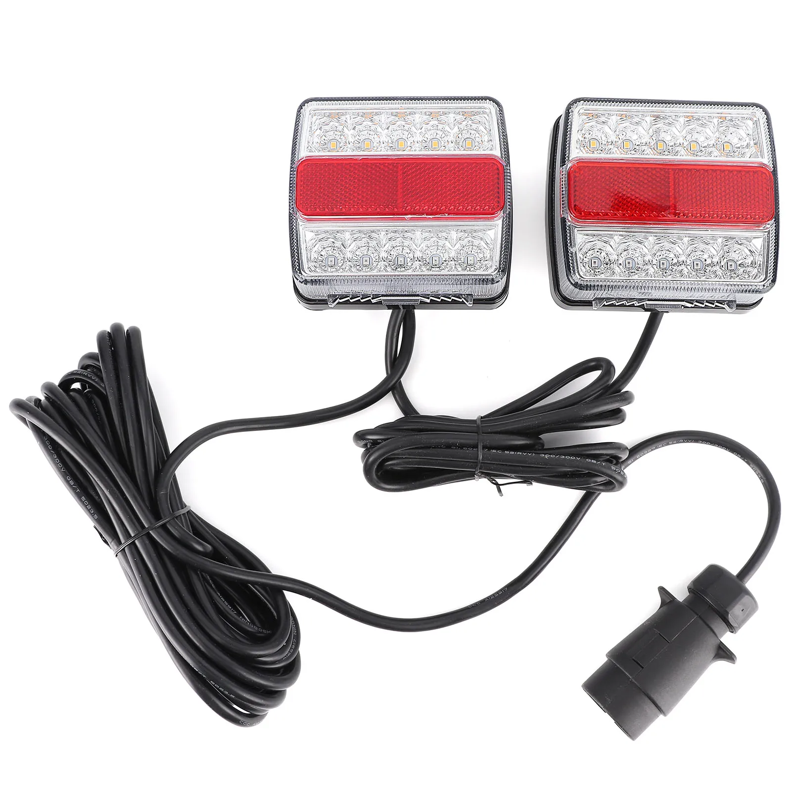 

Trailer Towing Lightboard Light 1 Pair of Magnetic LED Trailer Towing Lightboard Light Rear Tail Board Lamp W/ 10m Cable