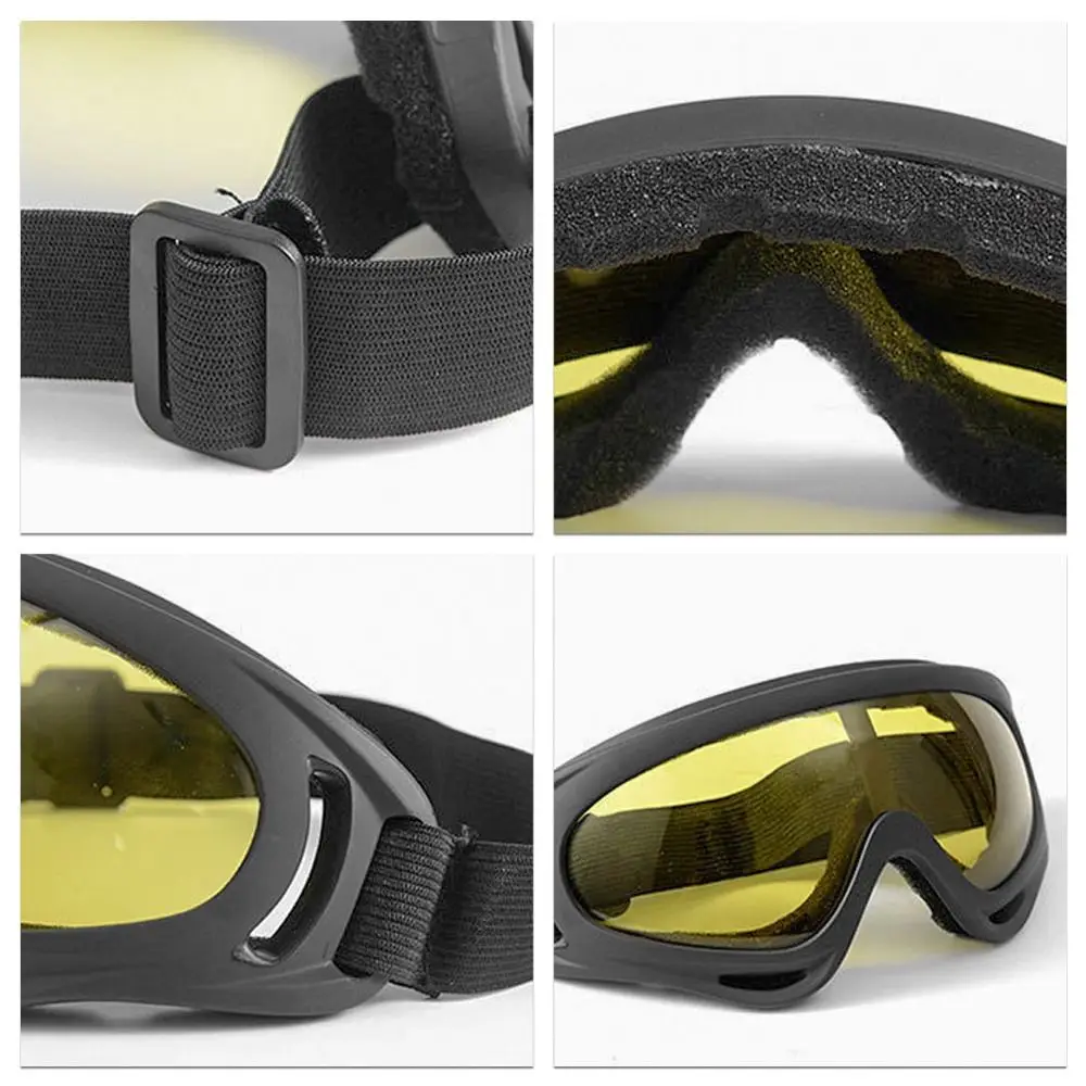 

Unisex Dustproof Winter Windproof Lens Frame Ski Goggles Snowboard Eyewear Glasses Moto Cycling