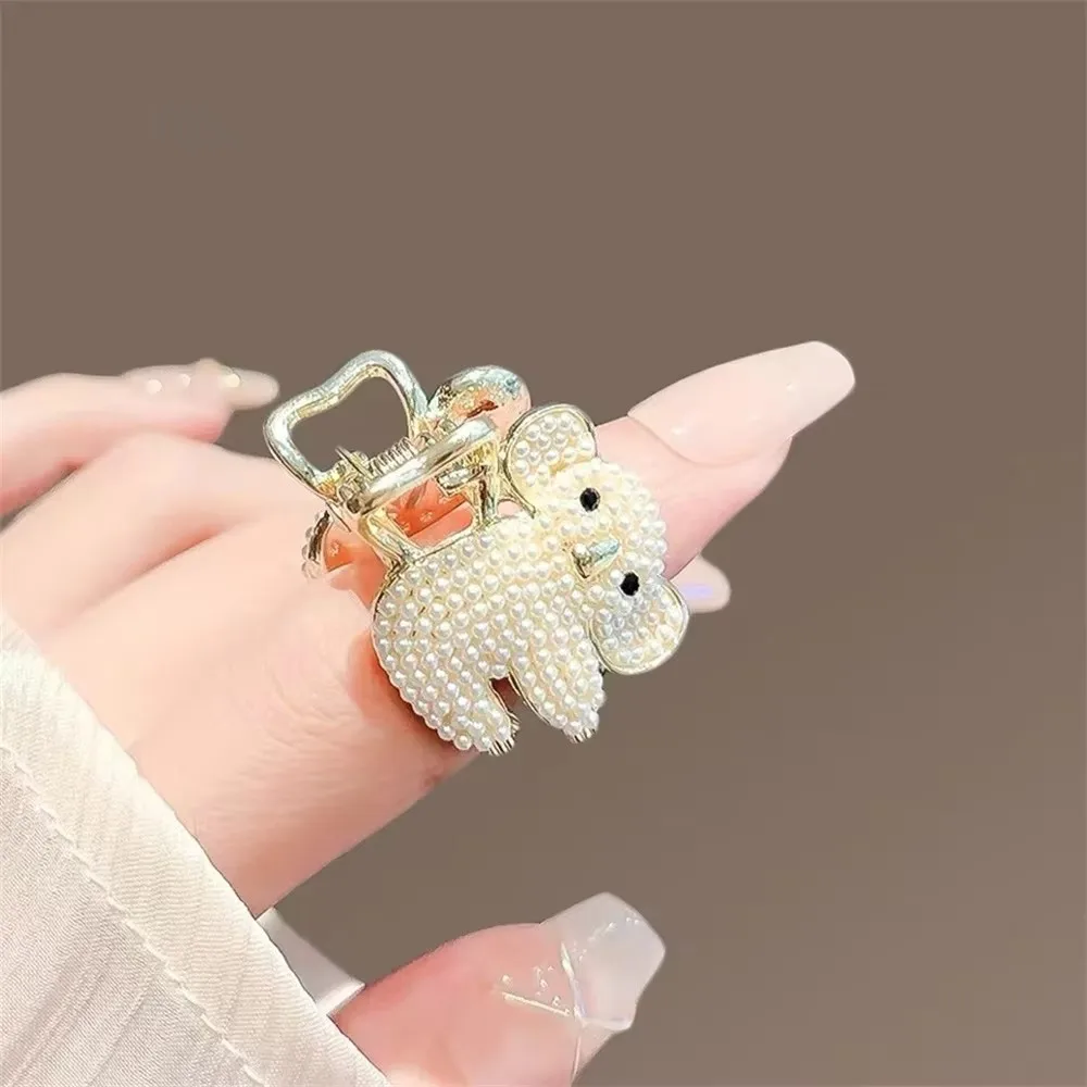Nuovo Koala Granchio Mini Artigli per capelli Perla Donna Ragazze Accessori per capelli moda Forcine per capelli alla moda Princess Bnags
