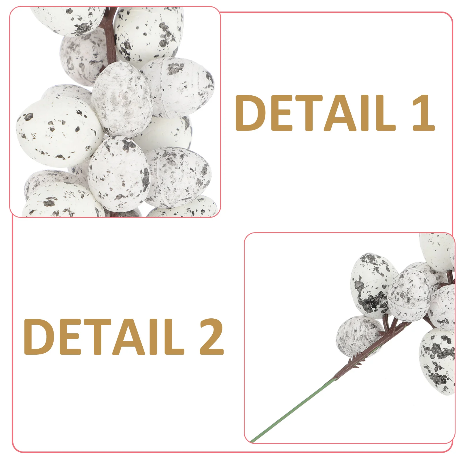 

Egg Skewers Decorative Branches Colorful Hanging Ornaments Artificial Easter Egg Decor Home Ornament Easter Branch Decors Party