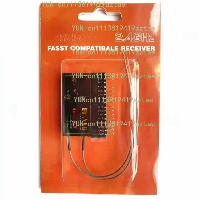 16 Channel Receiver, Compatible with 14SG/16SZ/18SZ FASST System