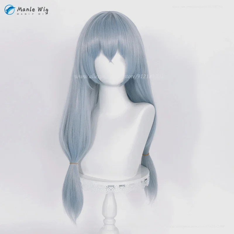 Anime Mahito Cosplay Wig Long Blue Grey Mahito Wigs Heat Resistant Synthetic Hair Halloween Party Wig Wig Cap image 3
