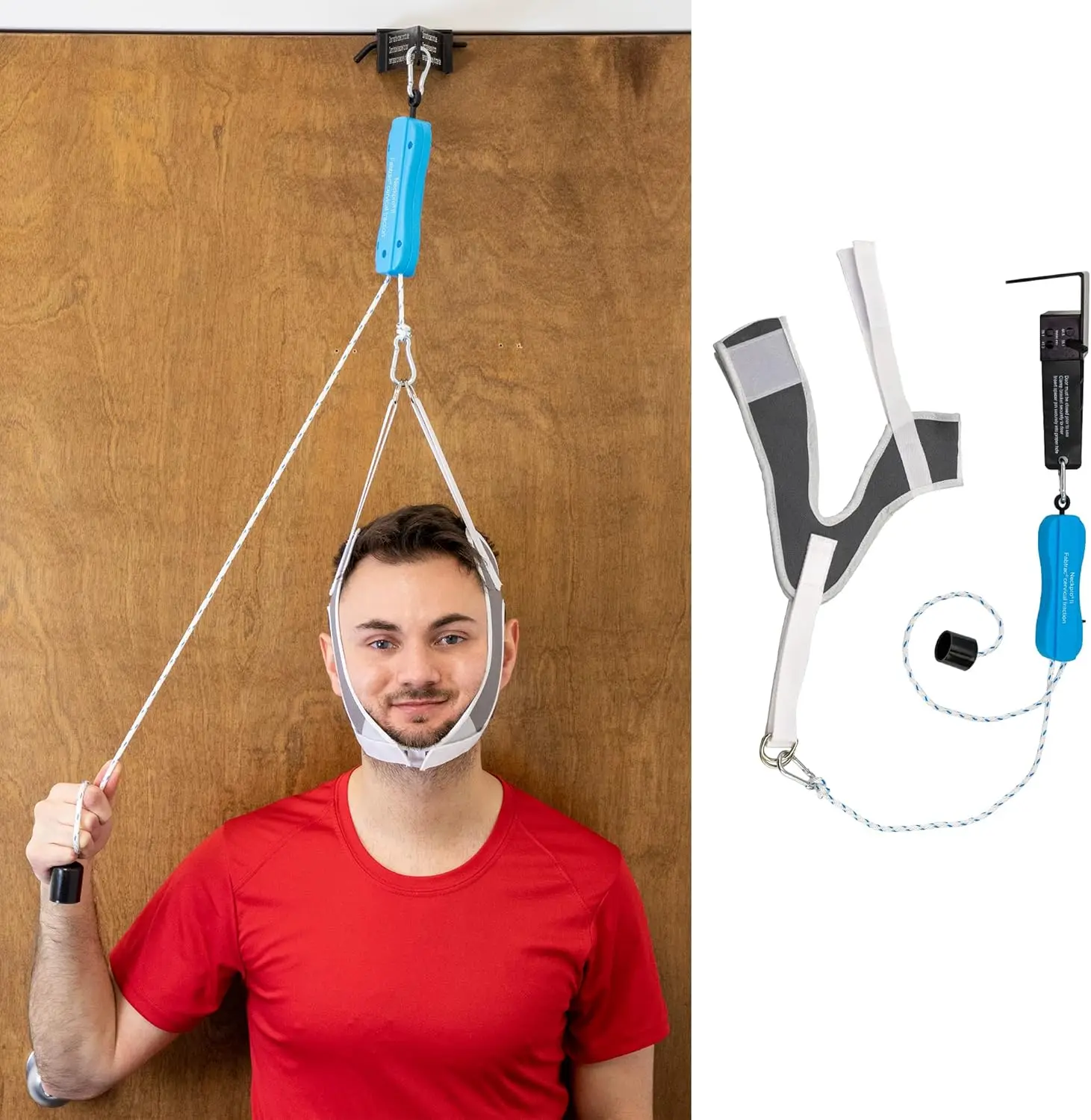 

- Ne Traction Cervical Device Over The Door Home Ne Stretcher Hammo For Pain Relief, Pinched Nerve Pain, Posture Corrector,