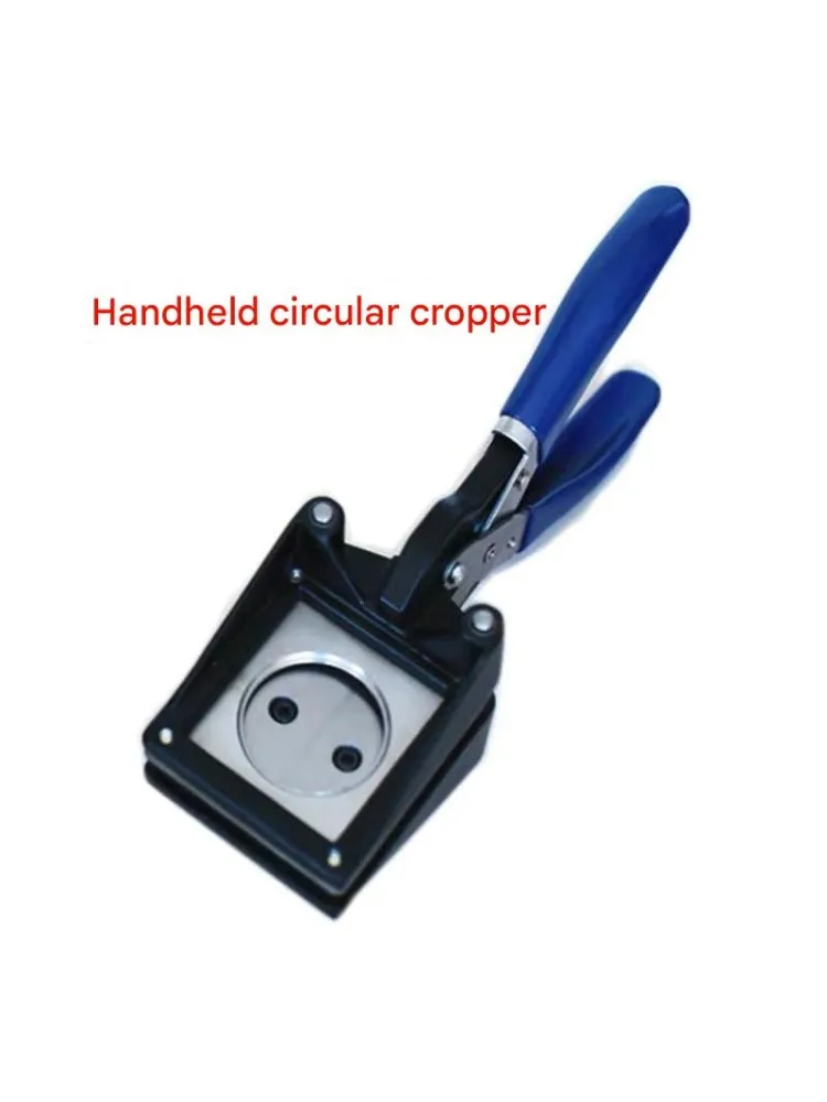 Handmatige ronde stansmachine 10mm-50mm, foto-snijder, stans voor papier, visitekaartjes, knutselwerk, doe-het-zelf projecten - afbeelding 2