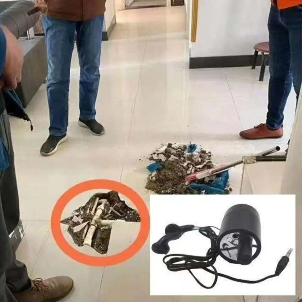 Detector de fugas de agua, Detector de sonido multifuncional para tuberías, fugas de agua, adecuado para detección de fugas de varias tuberías de construcción