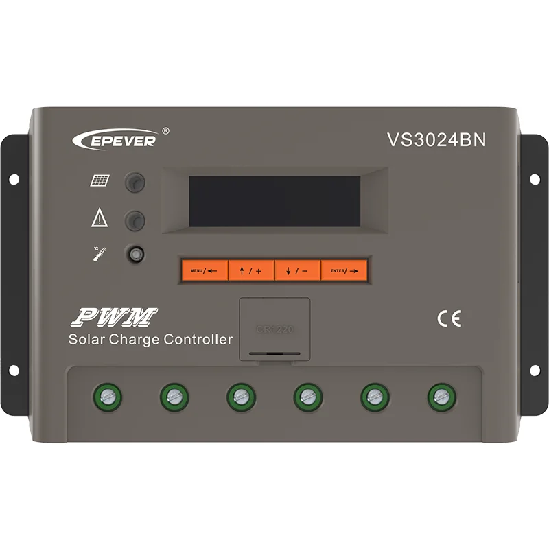 

EPEVER VS3024BN 30A 12v/24v LCD Display Epsolar PWM Solar Charge Controller With RS485 port
