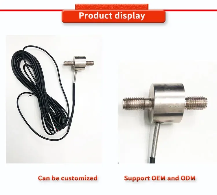 UNIVO UBLP-01 sensores de tensión forzados de medición de fuerza resistentes a la corrosión para dispositivos de fuerza compresiva de tracción medidos