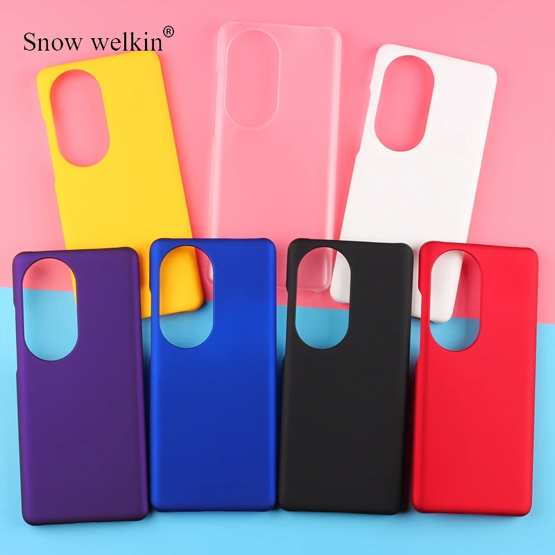 For Huawei P50 Pro Multi Colors Luxury Rubberized Matte Hard Plastic Case Cover For Huawei P50 Back Phone Cases