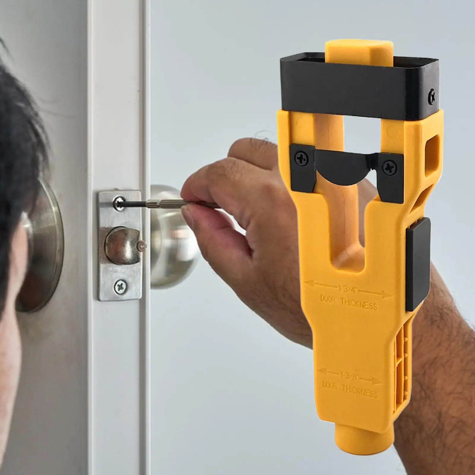 

Door Latch Mortise Installation Tool Door Latch Installation Hole Saw Kit Separation Accessories Accurate Chiseling Supplies