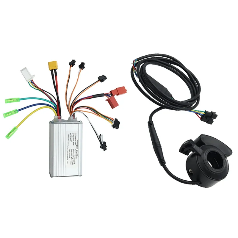 

YHOLI-36V 15A Brushless Controller Motor+Accelerator Kit For Xiaomi Electric Scooter Speed Regulator Scooter Replacement Parts