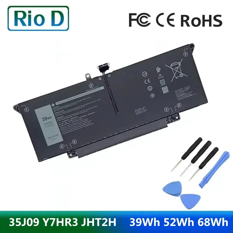

Y7HR3 XMV7T WY9MP Аккумулятор для ноутбука Dell Latitude 7310 7410 P119G001 35J09 JHT2H T3JWC XMT81 P34S001 HRGYV 4V5X2 7CXN6