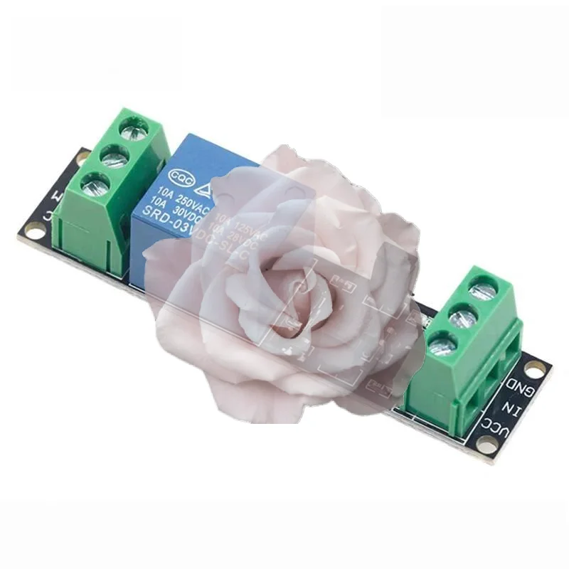 Popular Single Channel 3V Relay Isolated Drive Control Module High Level Trigger Board for School STEM Electronic Learning Kits