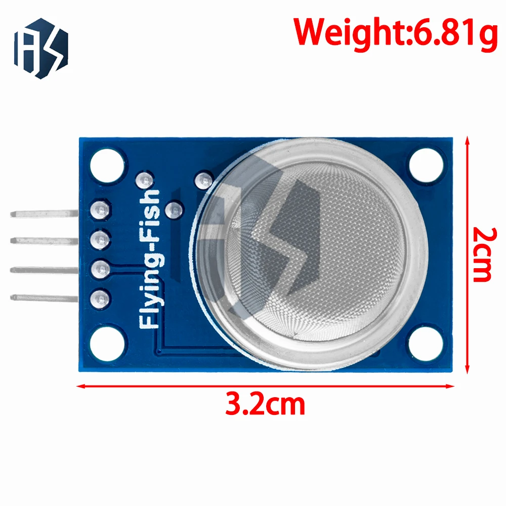 Zestaw modułów czujników detekcji gazów serii MQ - zawiera MQ-2, MQ-3, MQ-4, MQ-5, MQ-6, MQ-7, MQ-8, MQ-9 i MQ-135 do wykrywania gazów
