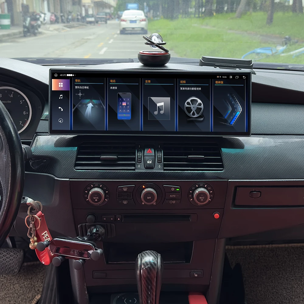 

Auto Andriod 13 Carplay GPS Navigation Touch Screen For BMW 5 Series E60 E61 2003-2010 Car Radio Multimedia Player Head Unit DSP
