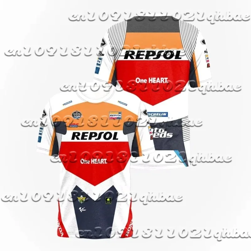 

2025 Summer Hot Selling Moto Gp Motorcycle Enthusiasts Repensl Joint Fleet Quick Drying Breathable Riding Suit T-Shirt For Mens
