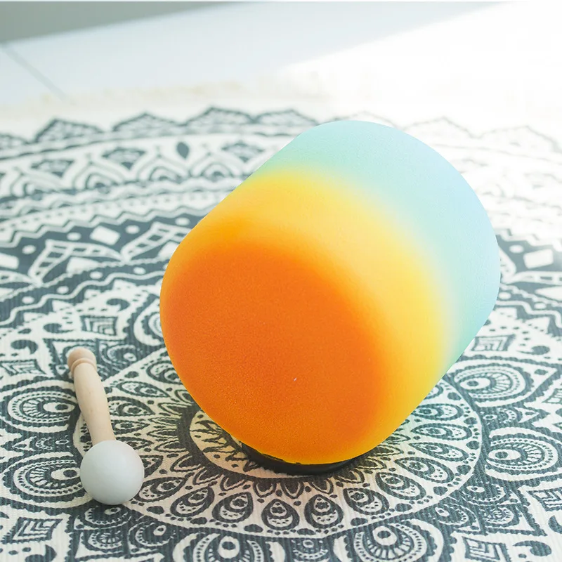 Blue and white citrine bowl yoga bowl