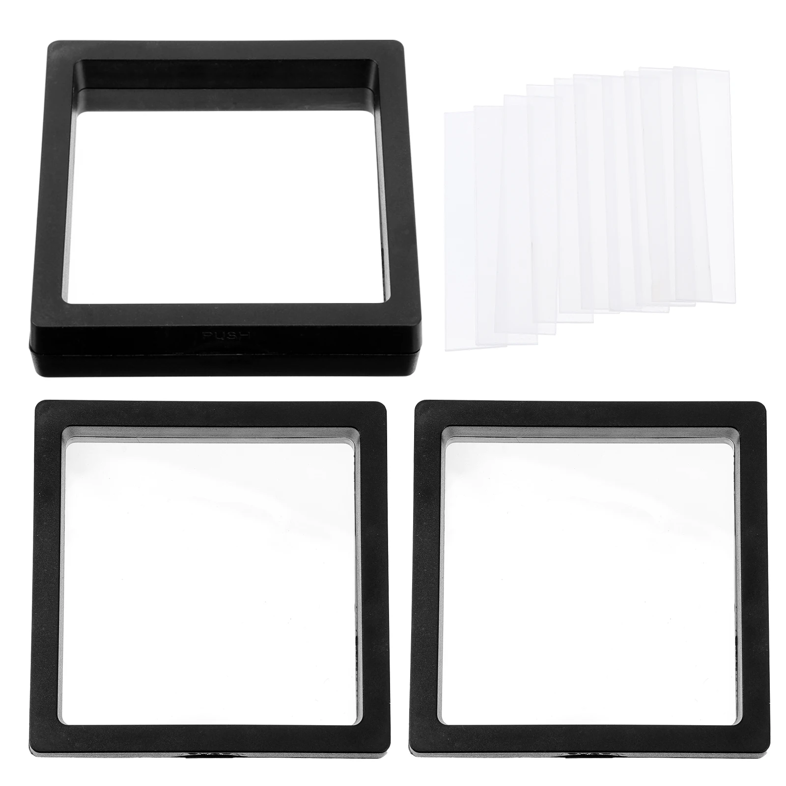 

3pcs Nail False Nails Tools Storage Holder Display Tray High Quality Plastic Durable Stackable Compact Transparent Nail