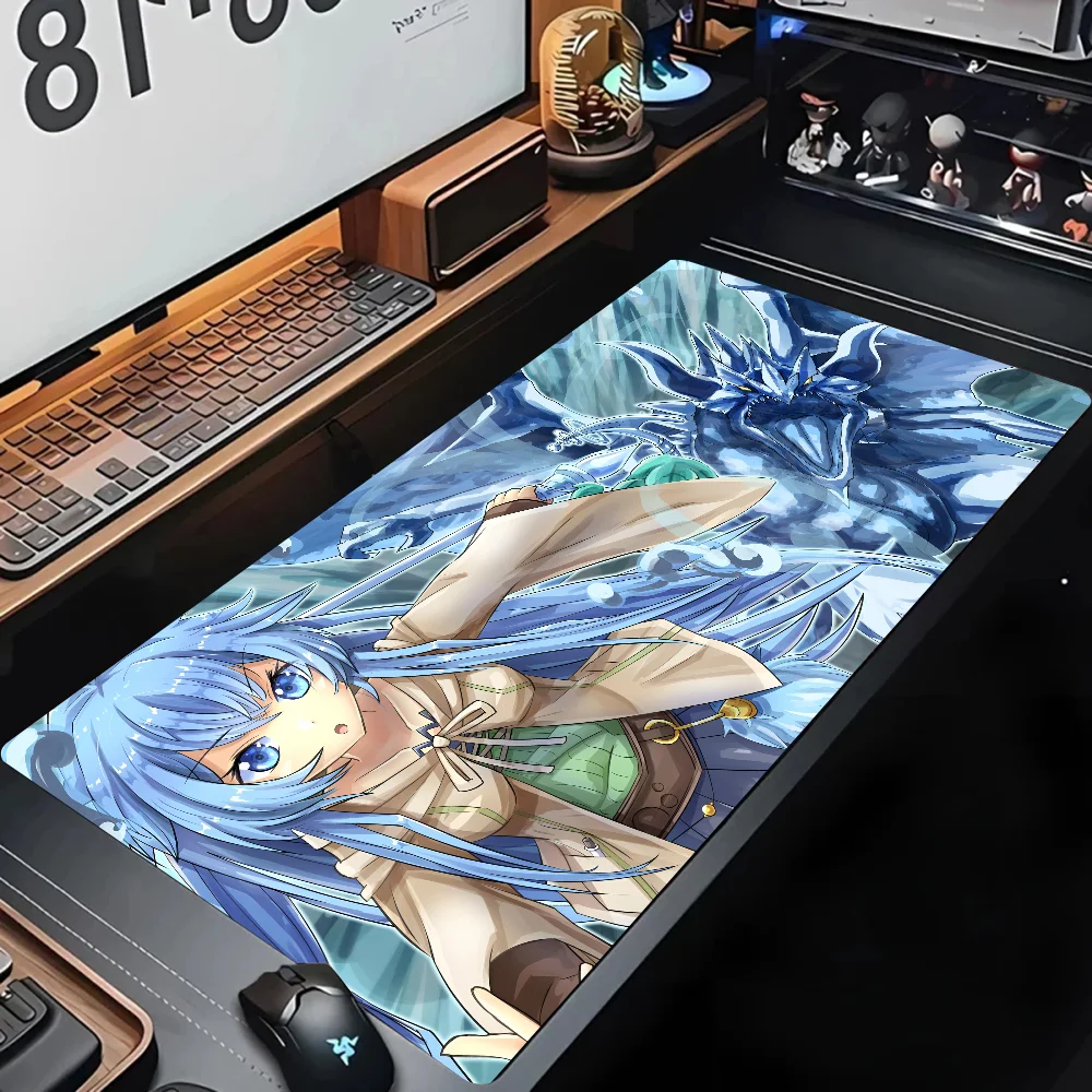 Eria the Water Charmer Yu-Gi-Oh! Mousepad Mouse Mat Desk Mat With Pad gaming accessories Prime Gaming XXL Keyboard Pad Stitch Pa