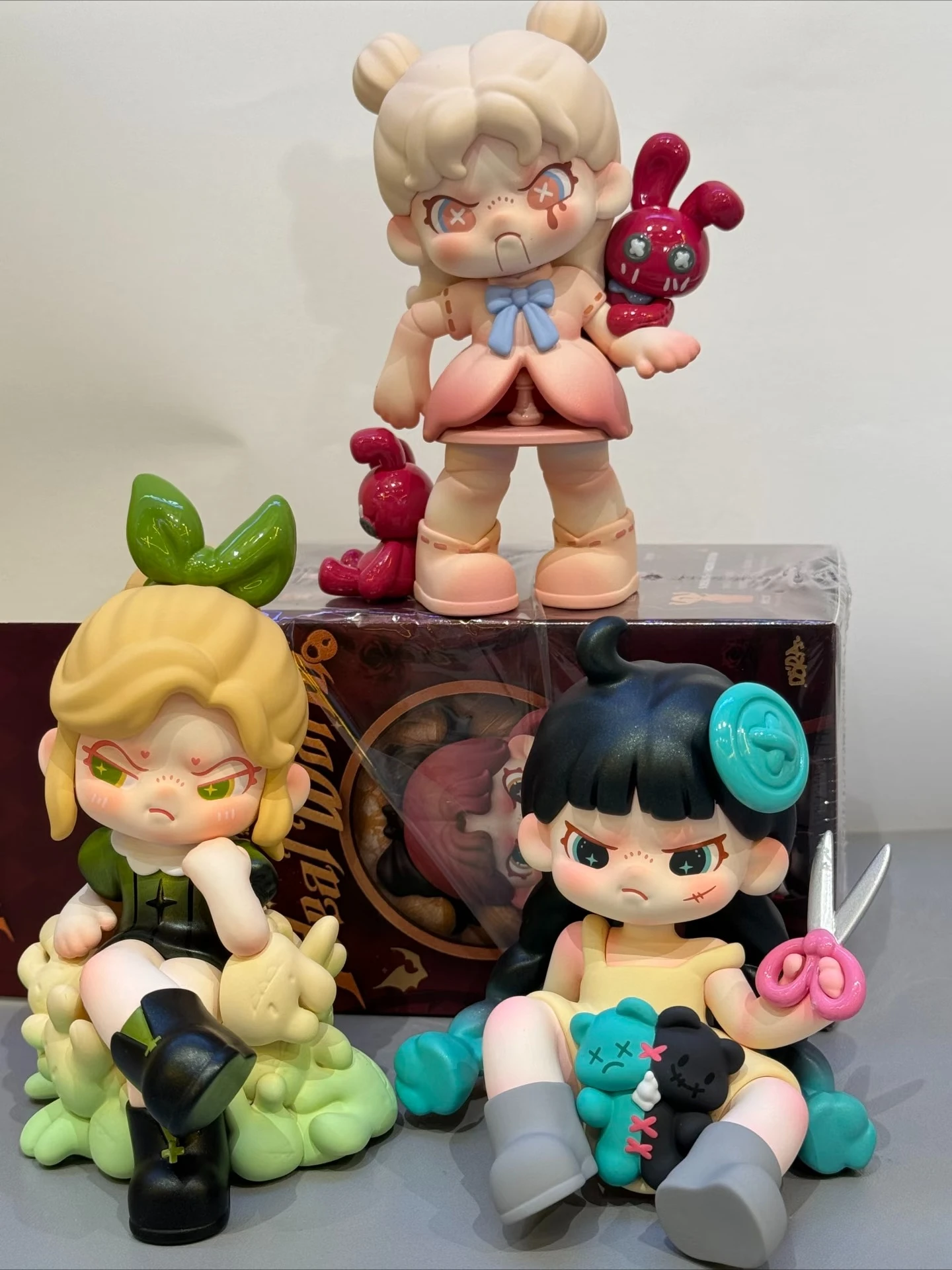 Scatola misteriosa carina scatola a sorpresa giocattoli borsa cieca kawaii anime scatola cieca giocattoli regalo di compleanno di Halloween ornamento di Natale