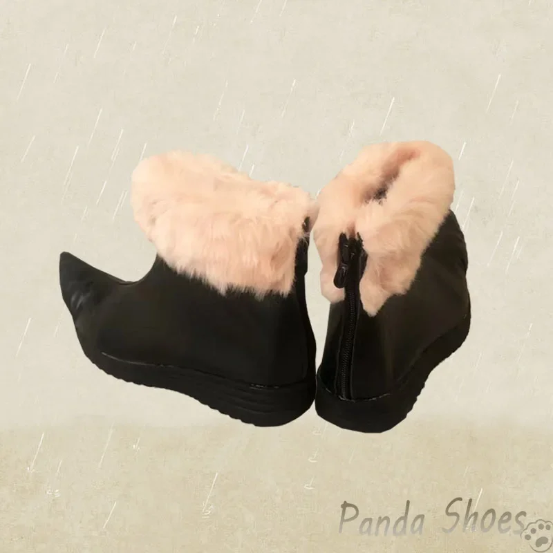 분고 스트레이 도그스 고골 코스프레 신발 애니메이션 코스 레드 롱 부츠 BSD 페도르 D 코스프레 의상 소품 신발 콘 할로윈