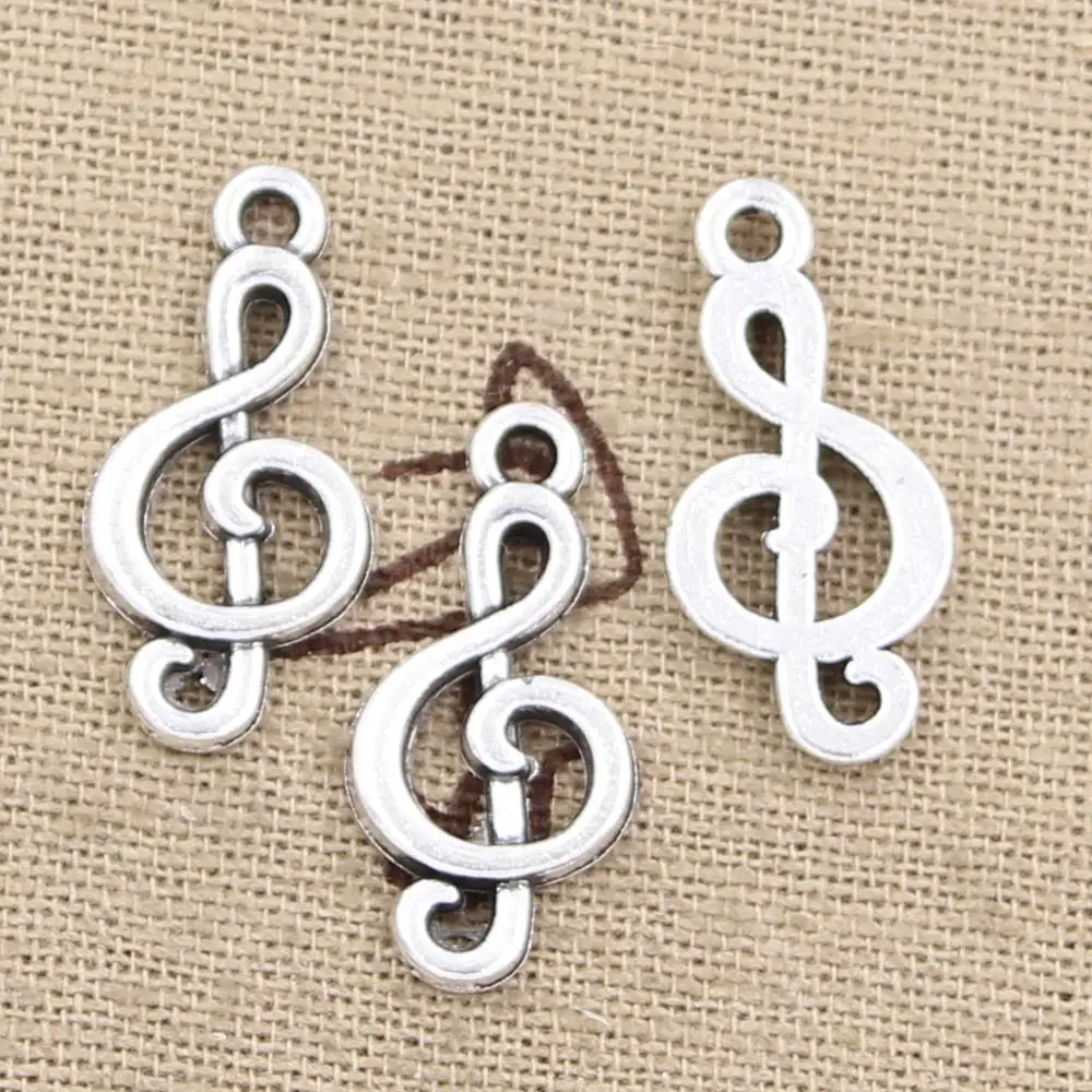 30Pcs Charms Musica…
