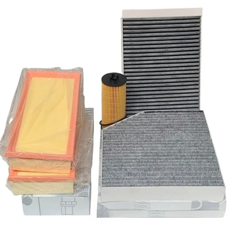 

4pcs Filter Set For AMG GLC63 4MATIC Coupe C253 X253 A205 C205 W205 4.0T Engine Cabin AC Air A2781800009 Oil Filter Spare Parts