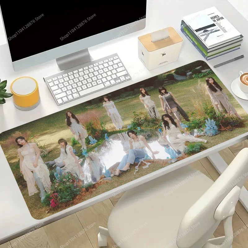 kPOP T-TWICE Ablum I GOT YOU Mousepad Gaming Mouse pad Gamer Pc Accessories Deskmat Keyboard Mat Desk Protector Mause Pads