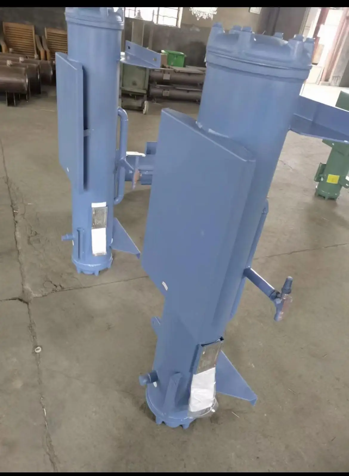 Condensador de resfriamento de água de trocador de calor de tubo e casca resistente à corrosão de alta pressão para sistemas de refrigeração