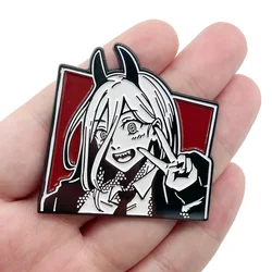Manga Enamel Pin Anime Lapel Pins for Backpacks Cute Things Brooches Badges on Backpack Brooch for Clothes Jewelry