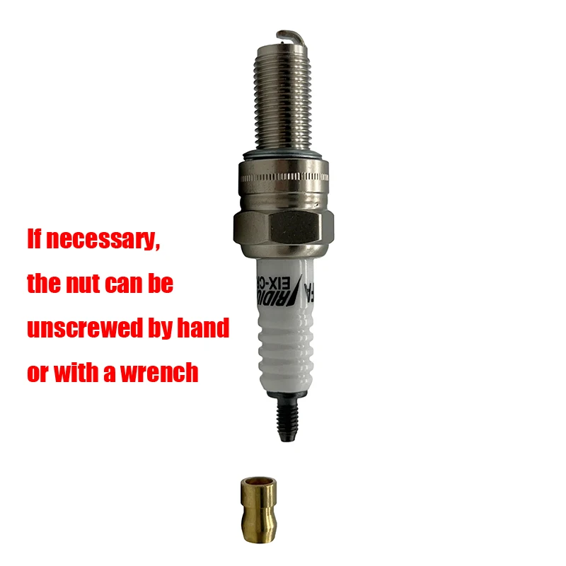 1 2 4 Stück Iridium-Motorzündkerze EIX-CR9 FÜR CR9EK CR8EK CR9EIX CR9EVX CR9E CR9EIA-9 CR9EB PMR9B U27ESR-N IU27 IU24 R017-9 – Detail 2