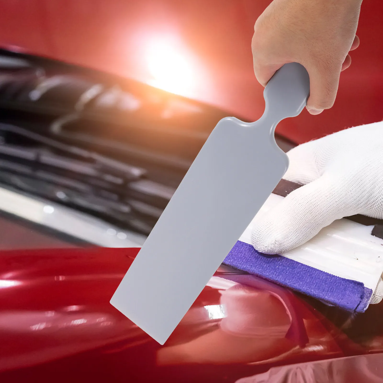 

Professional Automotive Squeegee for Window Tinting Thickened Body Wide Mouth Bubble Paddle Tool Car Windshield Cleaner Squeegee