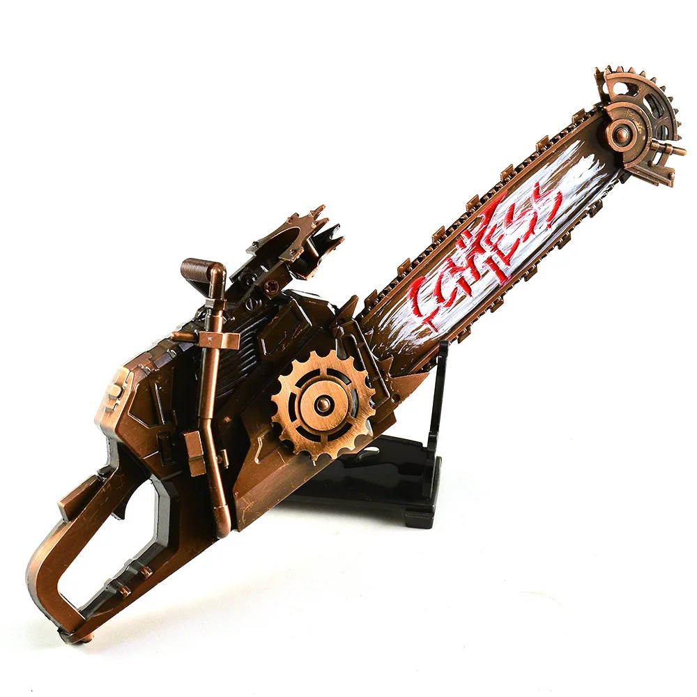 Delta Chainsaw Film e Televisione Armi Periferiche Modello Ragazzo Regalo 22 cm Tutto in Metallo Artigianato Ornamcosplay Ent Prop Ragazzo Regalo