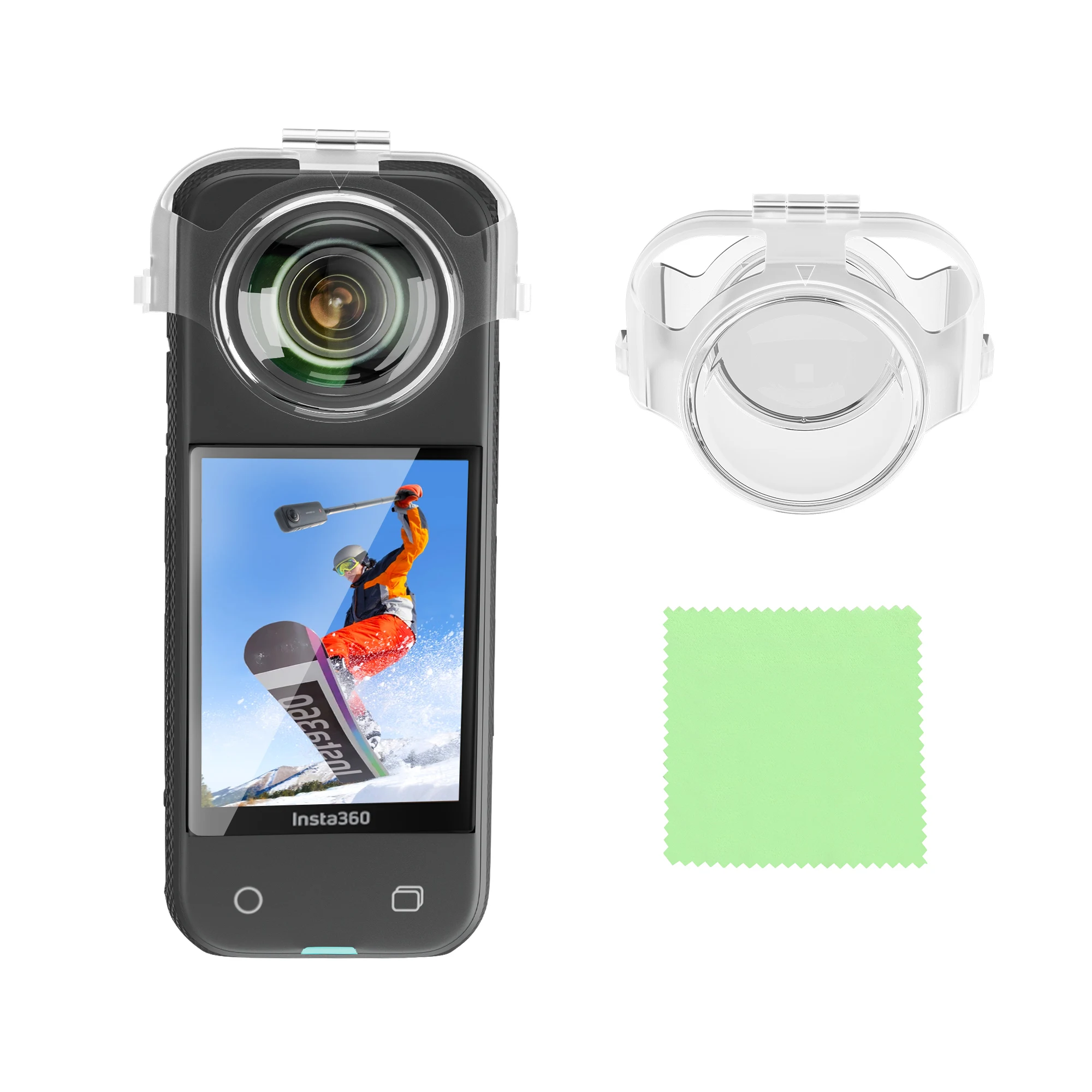 

Для Insta360 X3 Защитная крышка объектива для Insta360 X3 360 аксессуары для панорамных экшн-камер