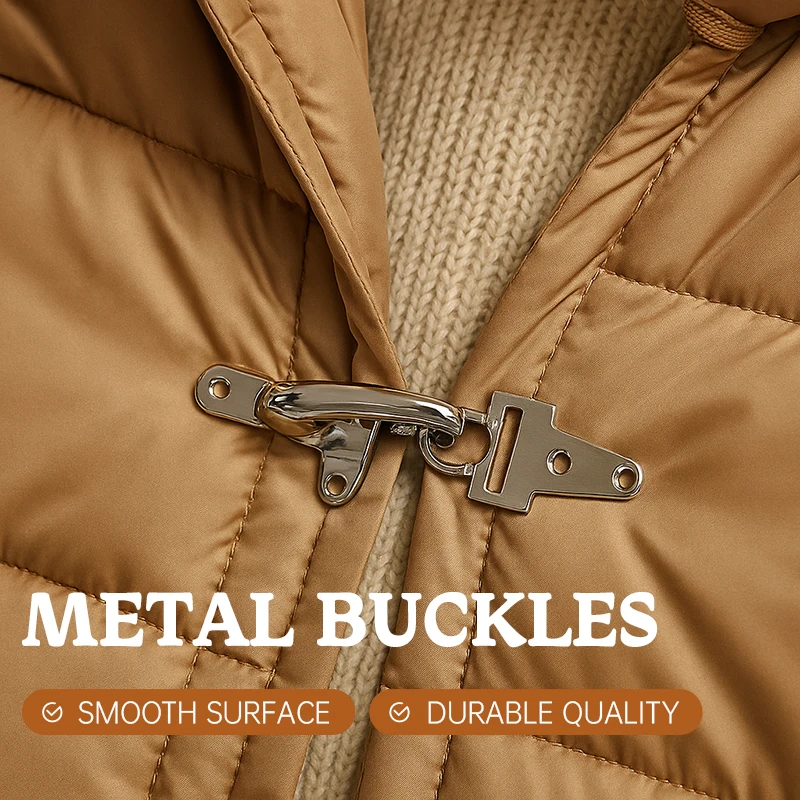 

5/10Pcs Fireman Clasp Jacket Decorative Carabiner Clips Garment Belt Metal Buckles Bag Strap Lobster Buckle DIY Sewing Supplies