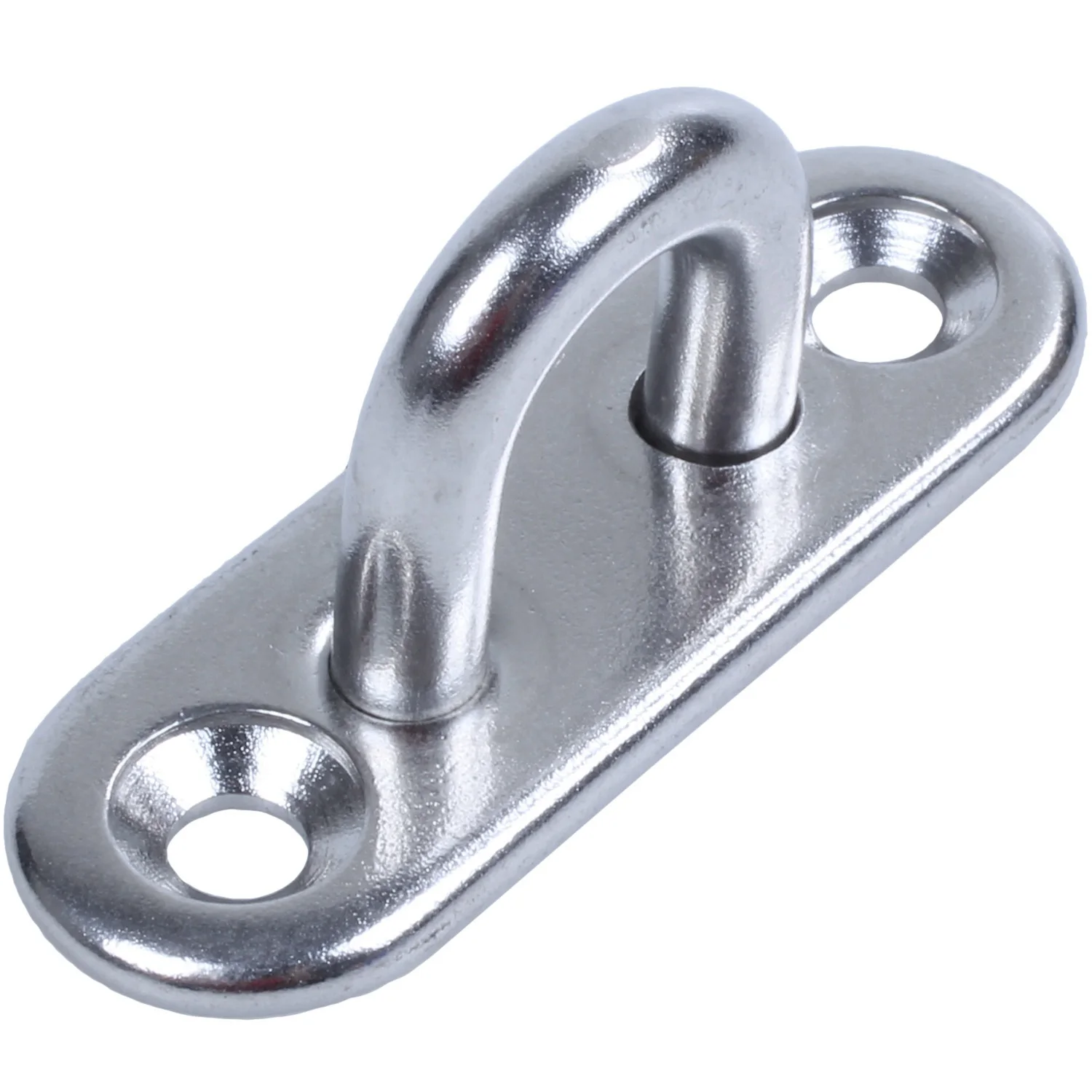 حار 4 قطعة 5 مللي متر 304 الفولاذ المقاوم للصدأ مستطيل وسادة العين لوحة التيلة حلقة هوك #3