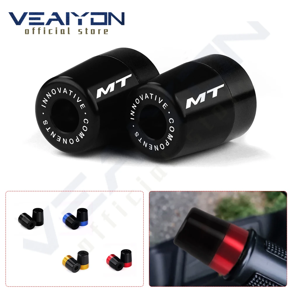 

For YAMAHA MT MT-07 MT-09 MT-10 MT-125 MT 07 09 10 125 motorcycle accessories Handle Bar End Weight Handlebar Grips Cap Plug