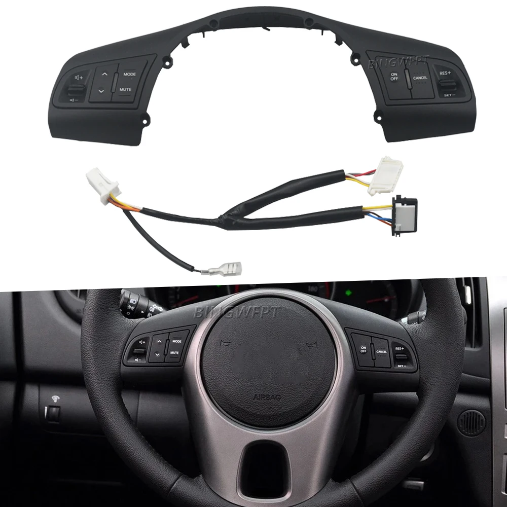 A Set 96700-2K000 96440-2K000 For Kia Forte Shuma Cerato Koup 2008 2009 2010 2011 2012 Steering Wheel Button Switch