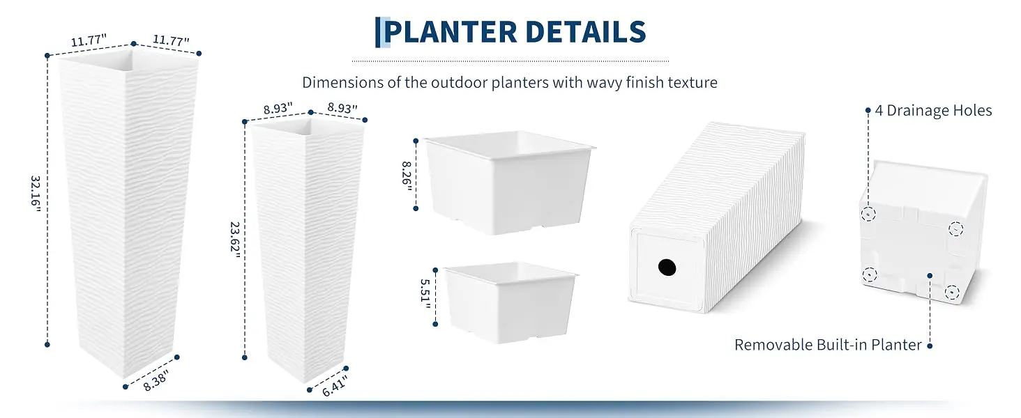 large planters