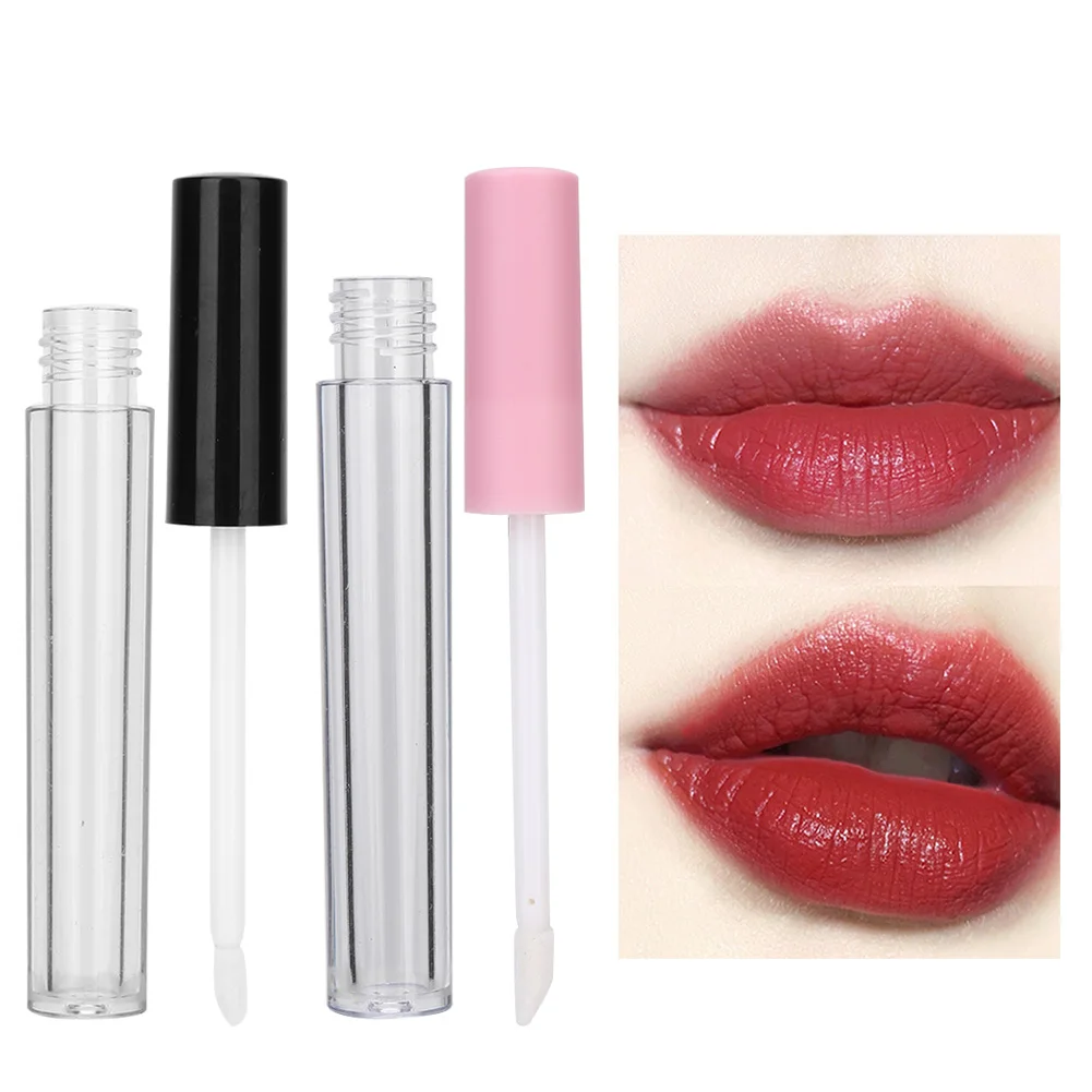 Nachfüllbare Lipgloss-Flasche zum Selbermachen, leerer Lippenbalsam-Röhrenbehälter, Make-up-Werkzeug-Zubehör (2,5 ml/Stück), 10 Stück leere Lipgloss-Röhre