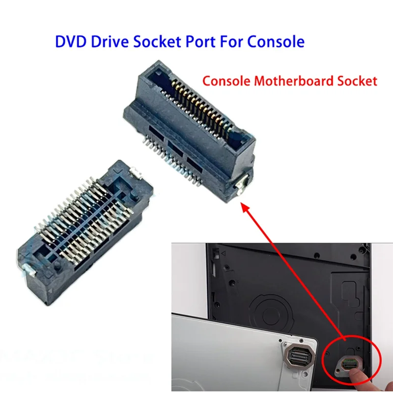 

B24B разъем привода DVD для PS5 Slim, материнская плата консоли для PS5 Slim, слот для интерфейса хоста, ремонт, запасные части